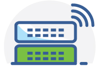 Free Hosting and Backups Icon